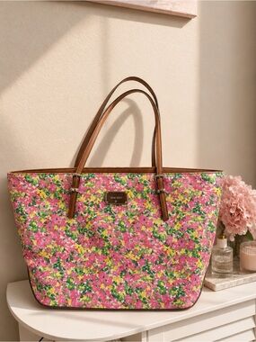Nine West Floral Large Tote
